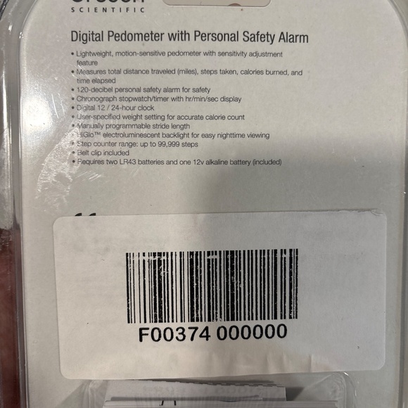 Digital speedometer with personal safety alarm - Picture 3 of 4